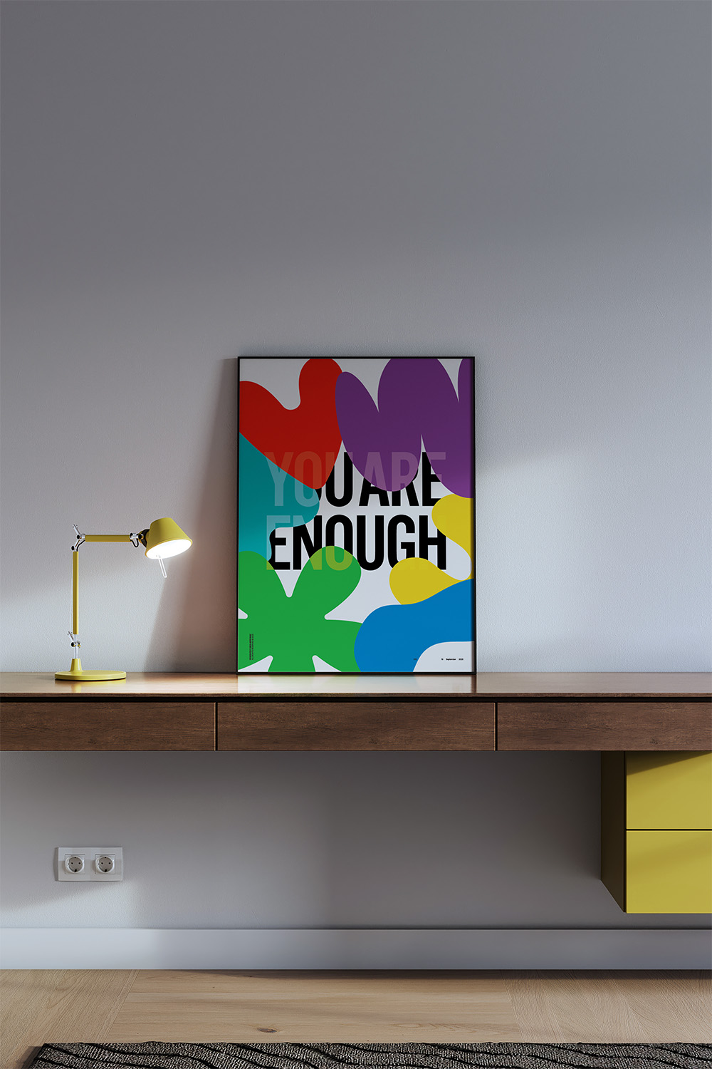 You Are Enough Poster Interior